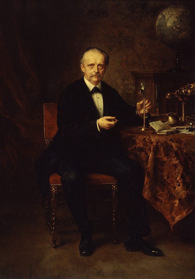 Ludwig Knaus, Hermann von Helmholtz, 1881