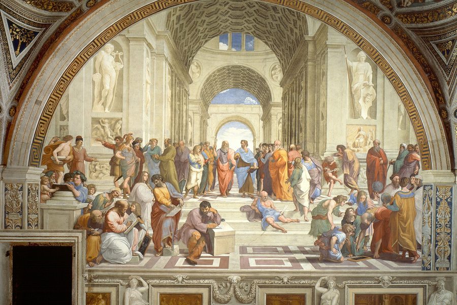 Raphael, The School of Athens, 1509–11
