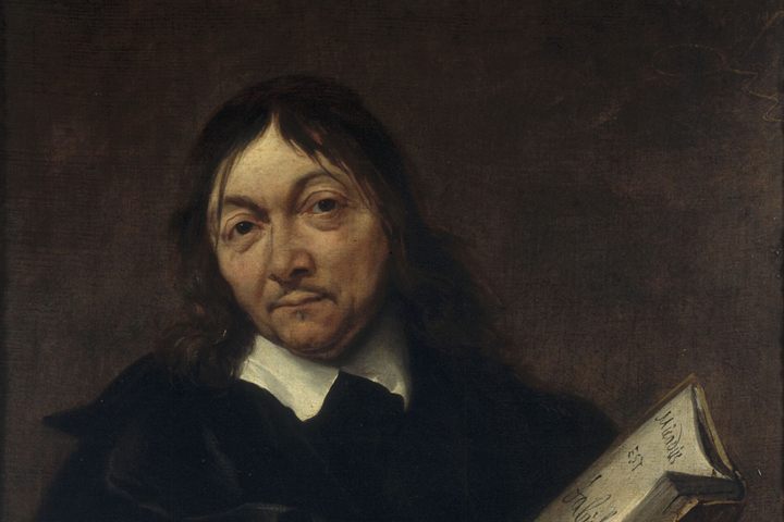 Jan Baptist Weenix, Portrait of René Descartes ("Mundus est fabula"), c. 1647