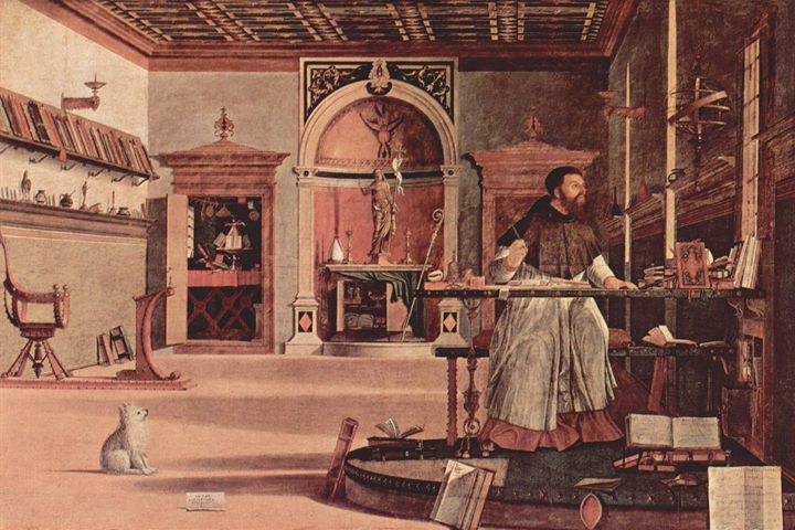 Vittore Carpaccio, The Vision of St Augustine, 1502