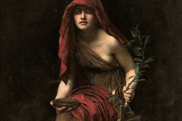 John Collier, Priestess of Delphi, 1891