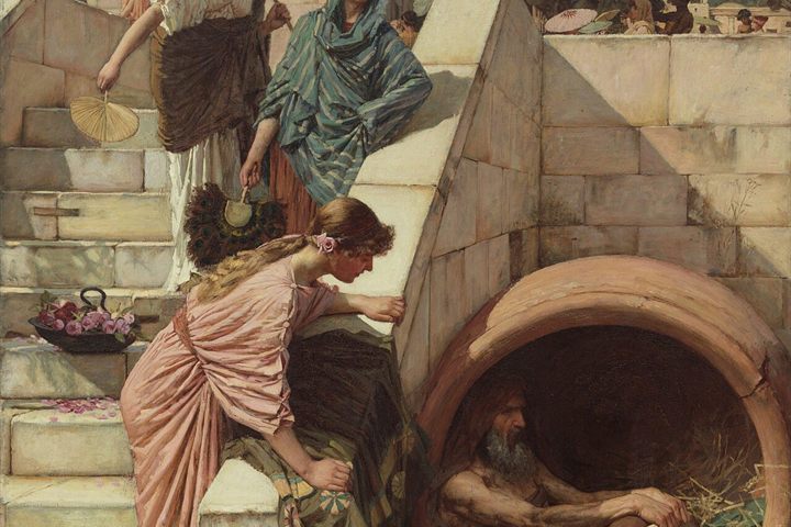John William Waterhouse, Diogenes, 1882