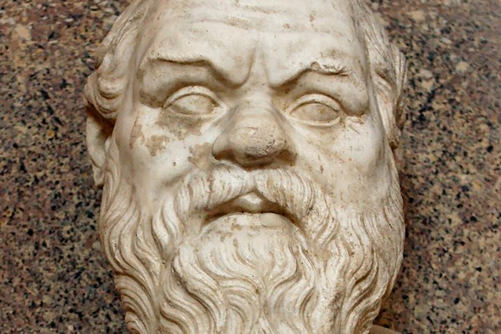 Portrait of Socrates, Roman copy of a Greek original