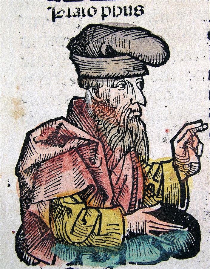 Plato, from the Nuremberg Chronicle, 1493