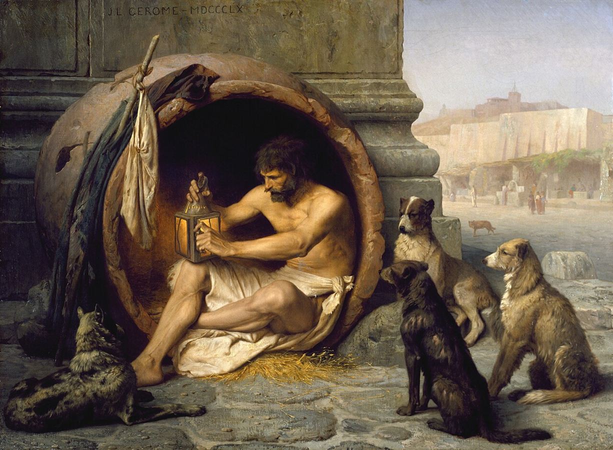 Jean-Léon Gérôme, Diogenes, 1860