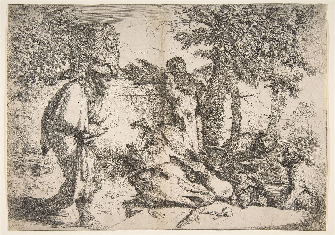 Jacob Jordaens, Diogenes Searching for an Honest Man