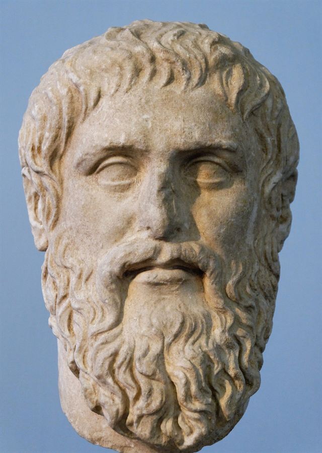 Portrait of Plato, Roman copy after Silanion