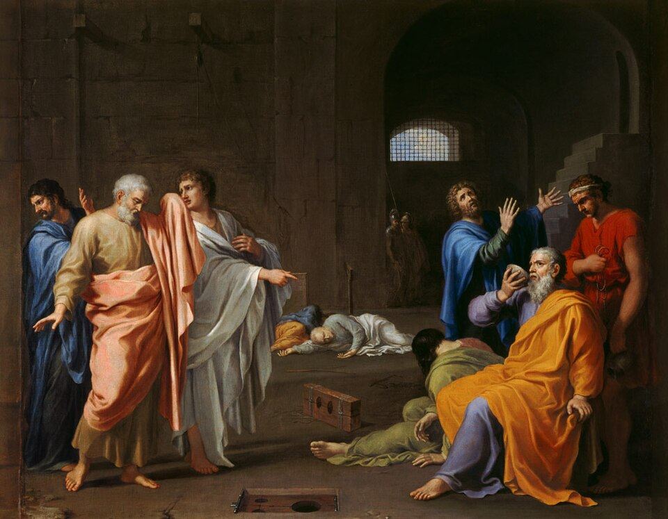 Charles Alphonse Dufresnoy, The Death of Socrates, c. 1650